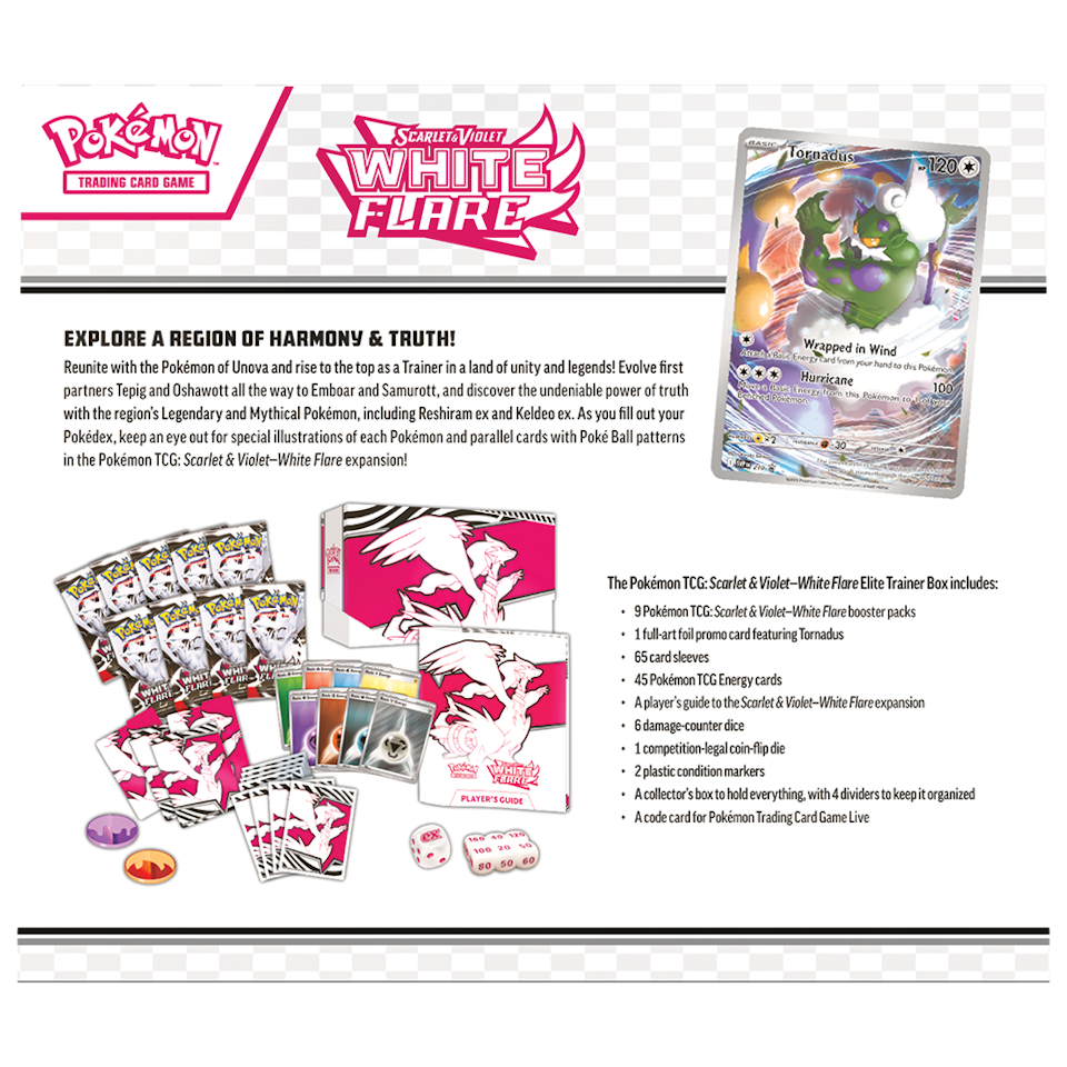 B&W White Flare ETB