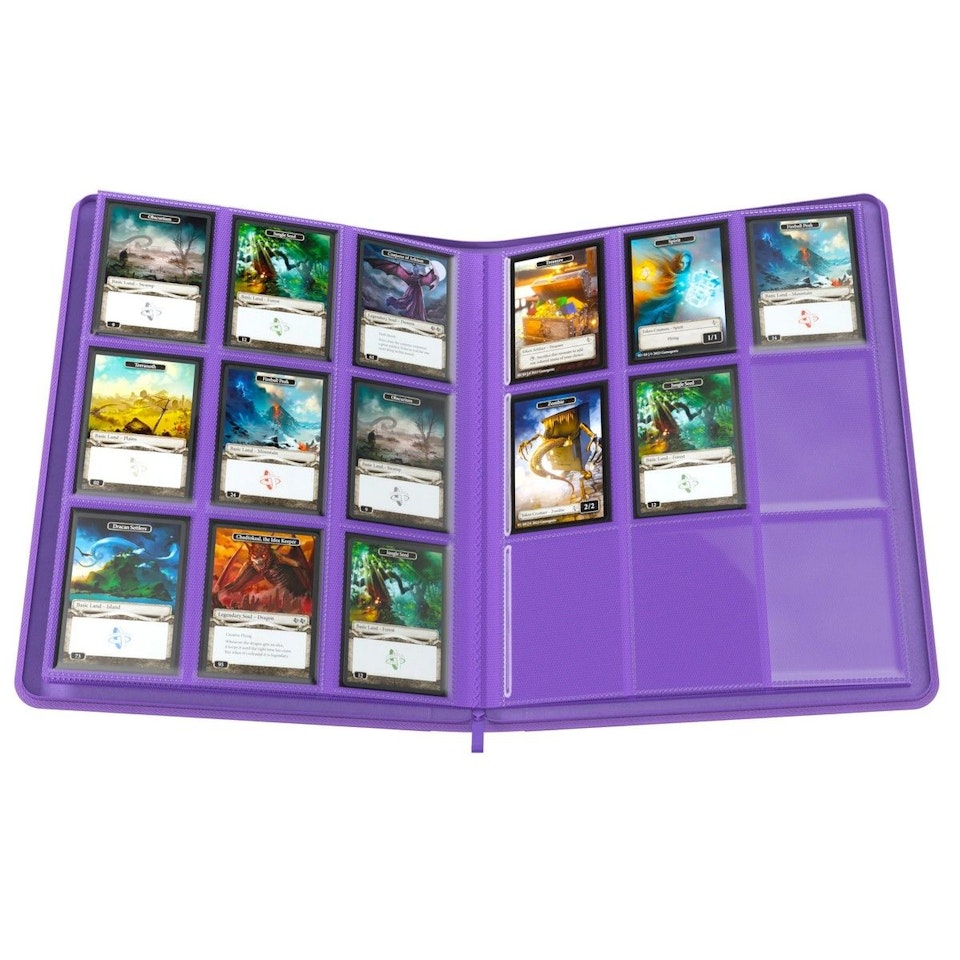 GameGenic Binder Purple 18-pocket 360 cards