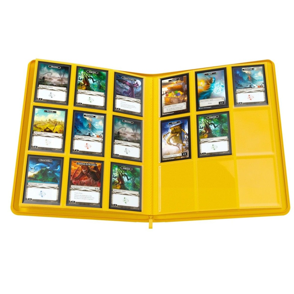 GameGenic Binder Yellow 18-pocket 360 cards