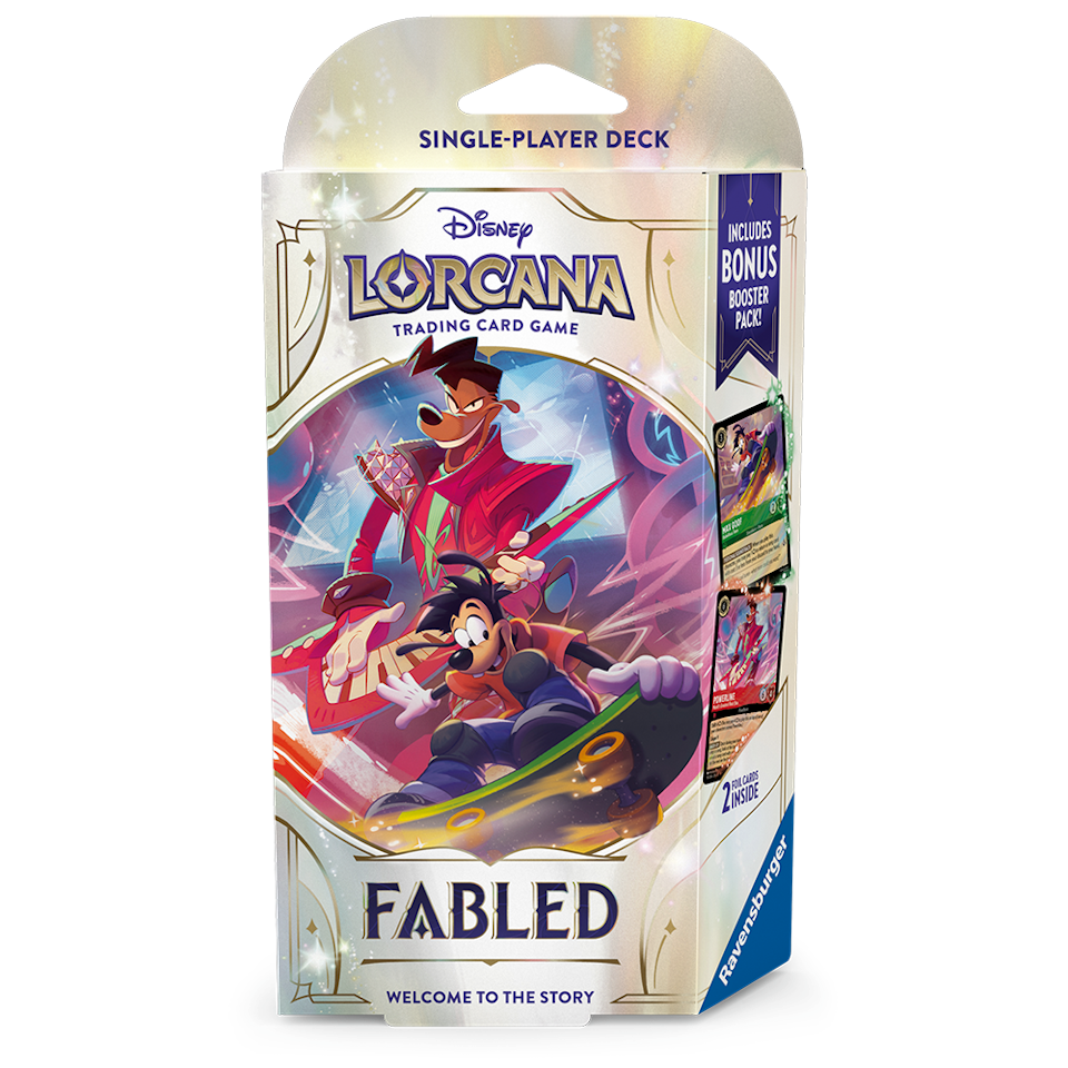 Lorcana Fabled - Starter deck: Max, Goofy & Powerline