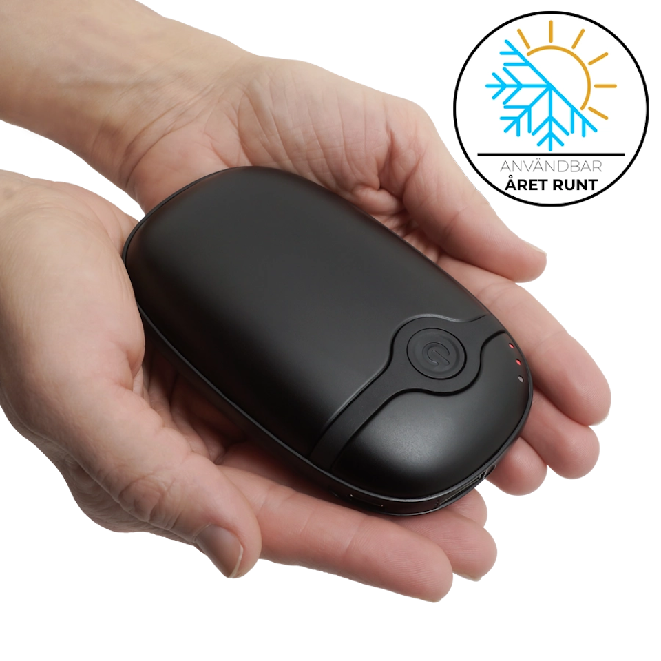 Handvärmare med powerbank 10 000 mAh (överskottsvara, klass 1)
