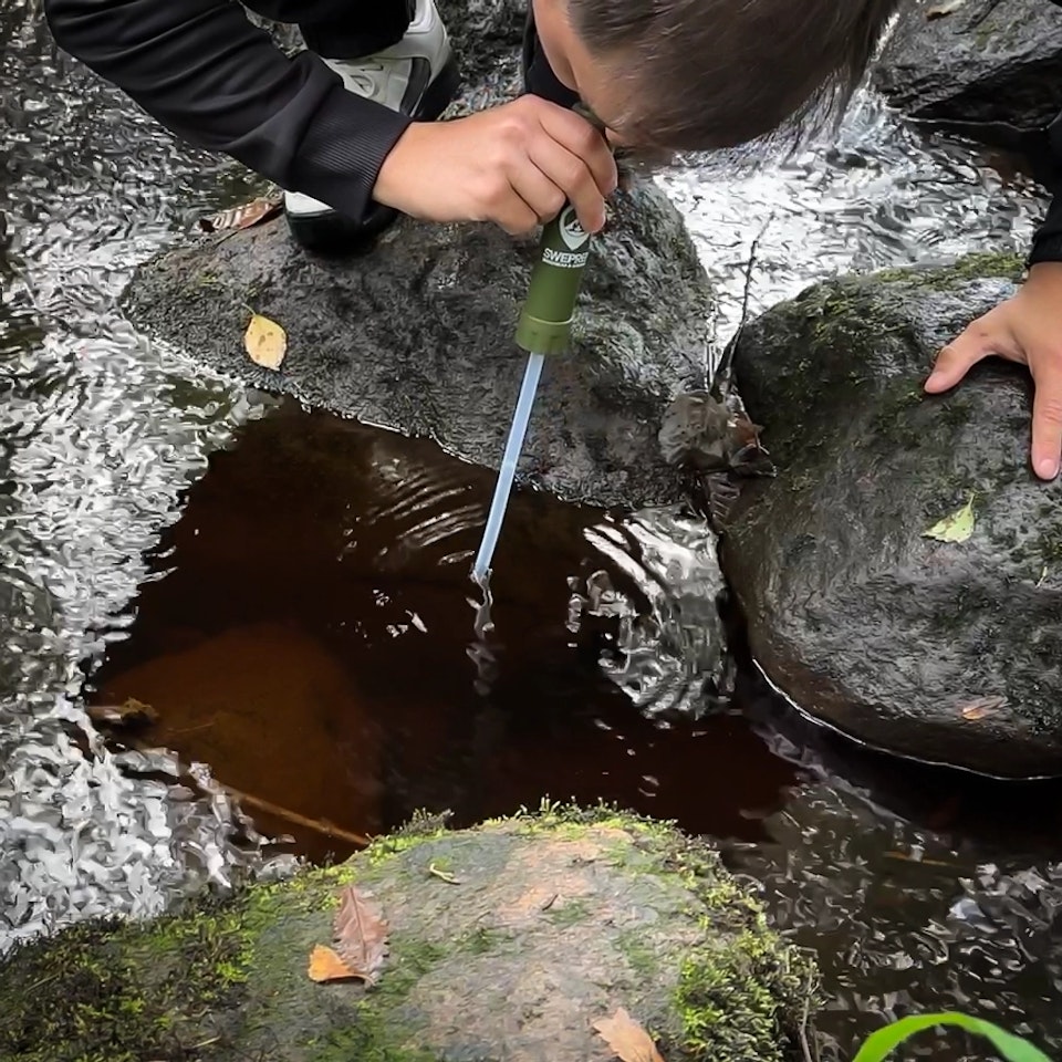 SwePrep portabla vattenfilter som renar biologiska föroreningar. -  NordicPreparation