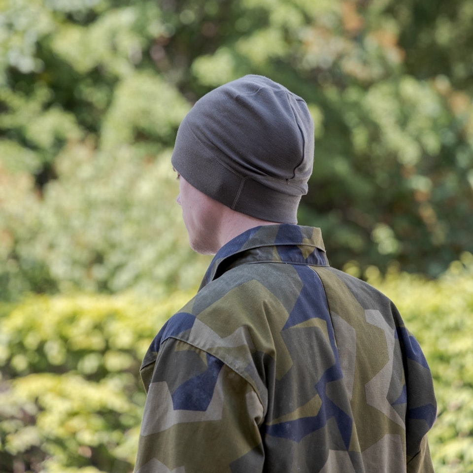 Förstärkningsmössa lätt merino