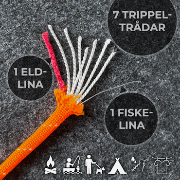Överlevnadslina 575 – Type III paracord