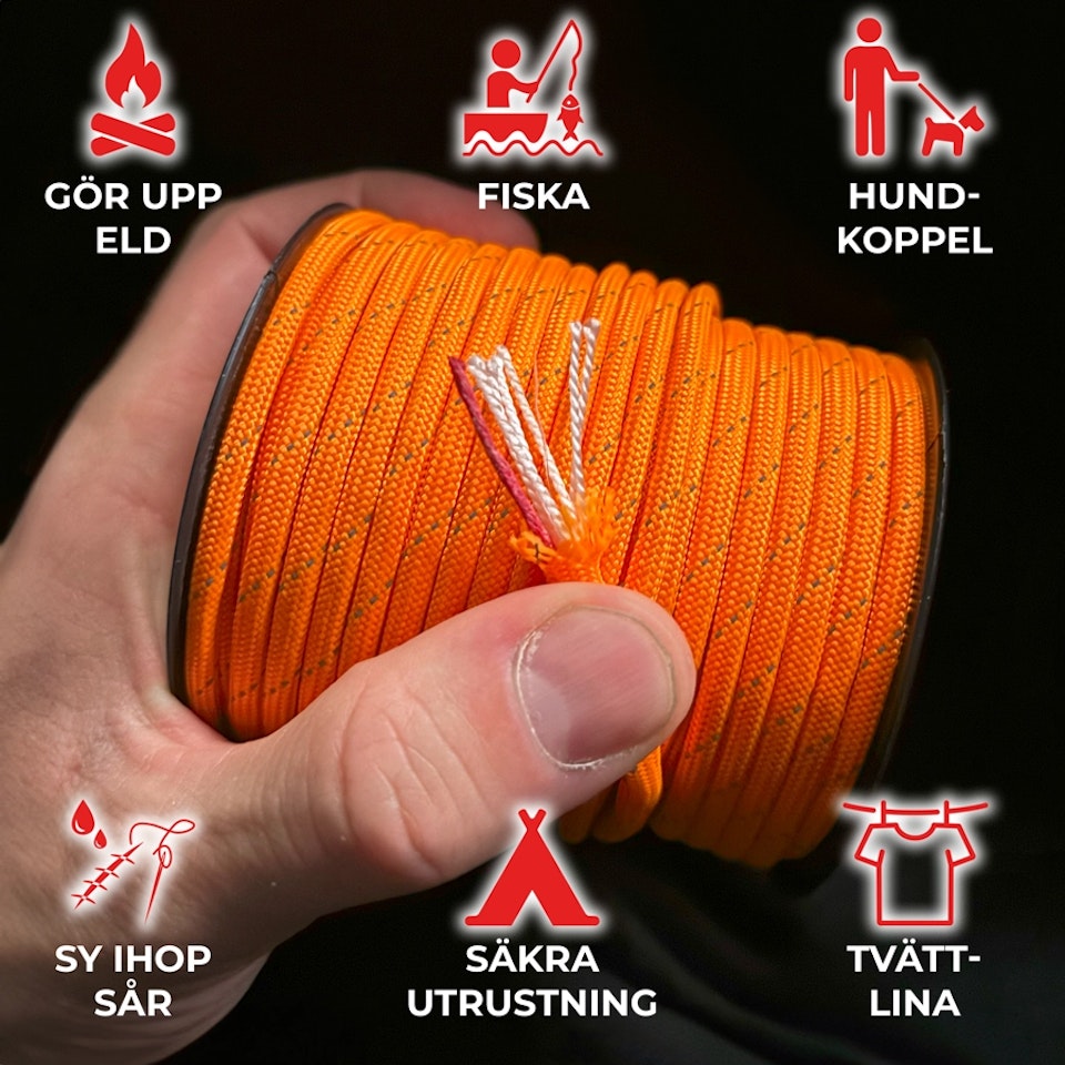 Överlevnadslina 575 – Type III paracord