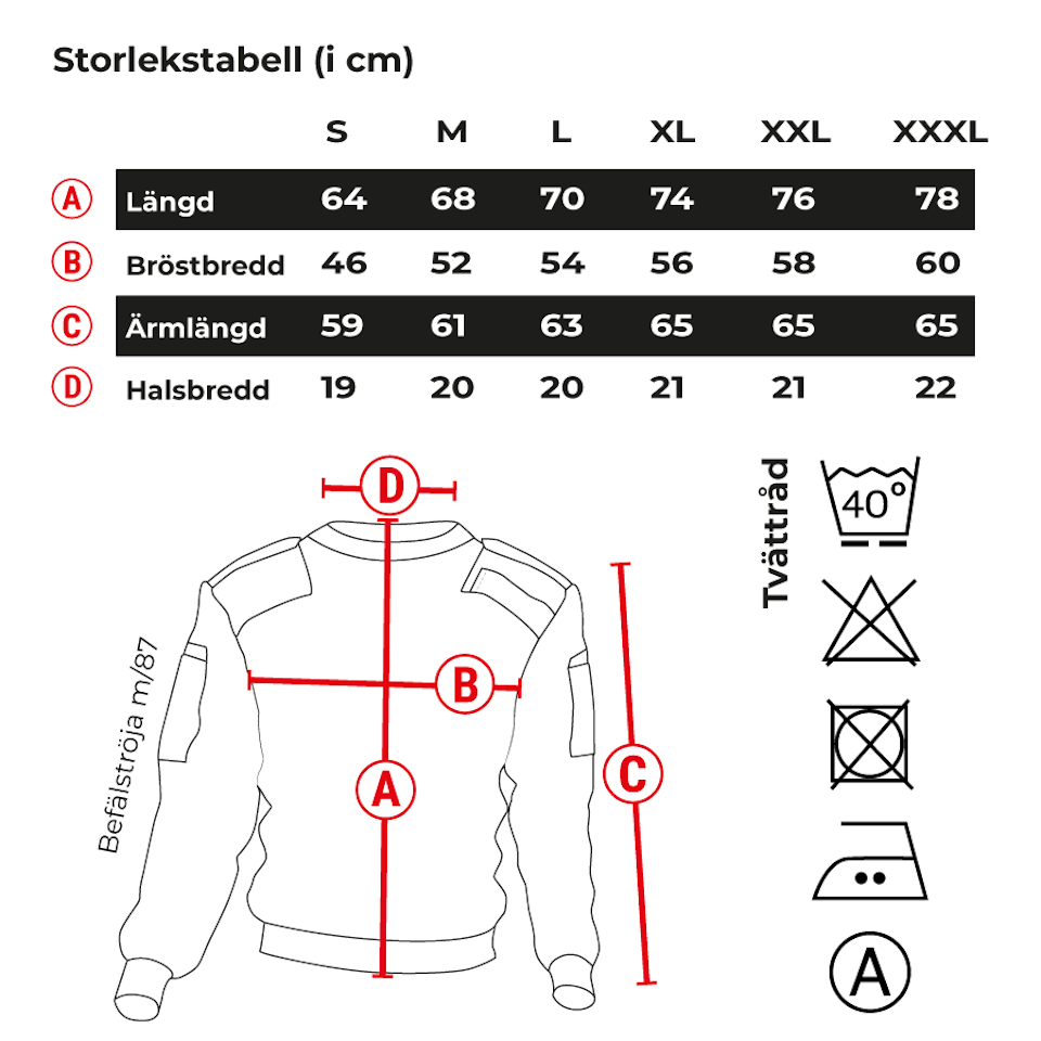 Befälströja m/87 (armégrön)