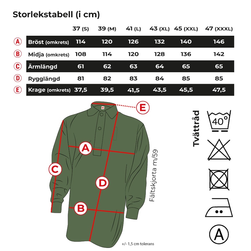 Fältskjorta m/59