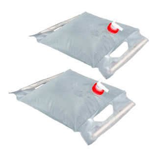 Hopfällbar vattendunk 5 liter 2-pack