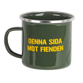 Emaljmugg – Denna sida mot fienden