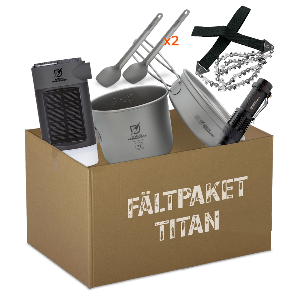 Fältpaket titan