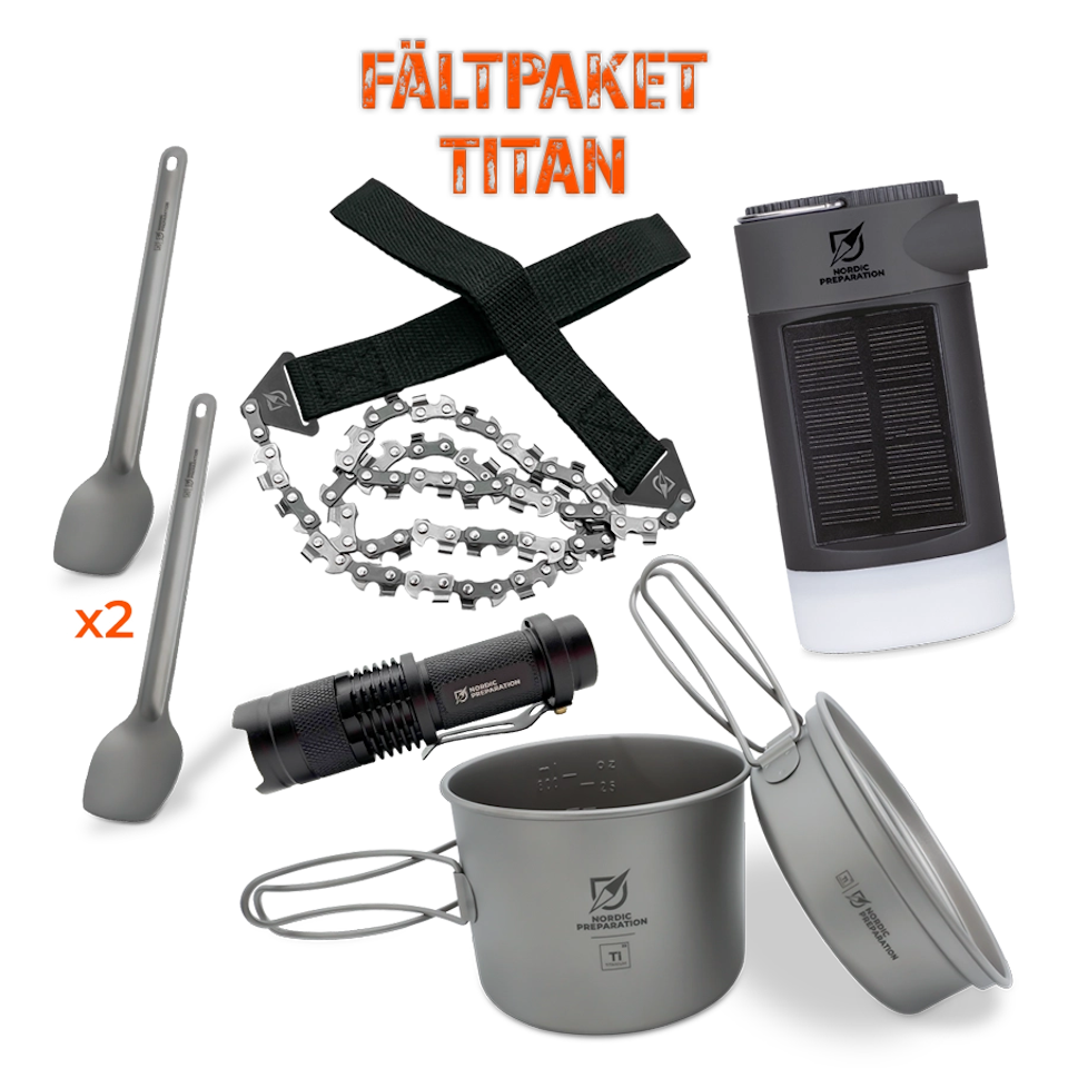 Fältpaket titan