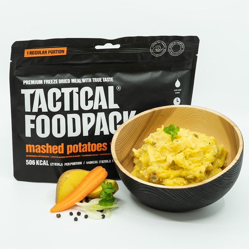 Tactical Foodpack Mashed Potatoes with Chicken