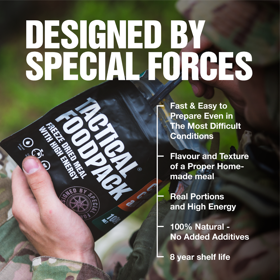 Tactical Foodpack Mushroom Risotto