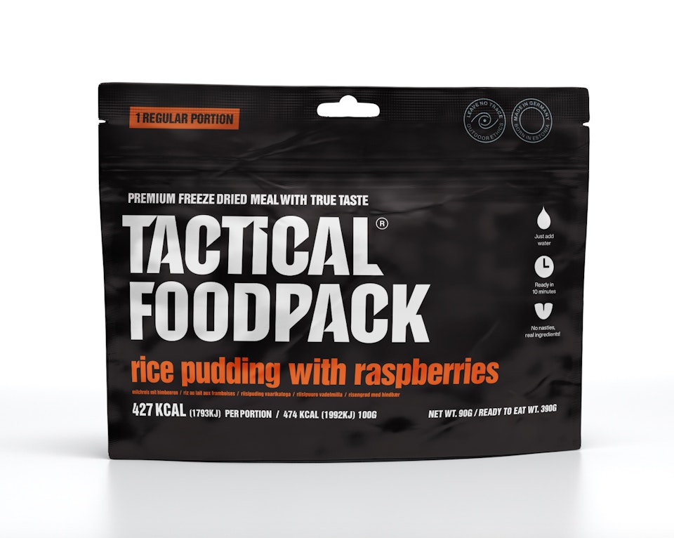 Tactical Foodpack Rice Pudding and Berries