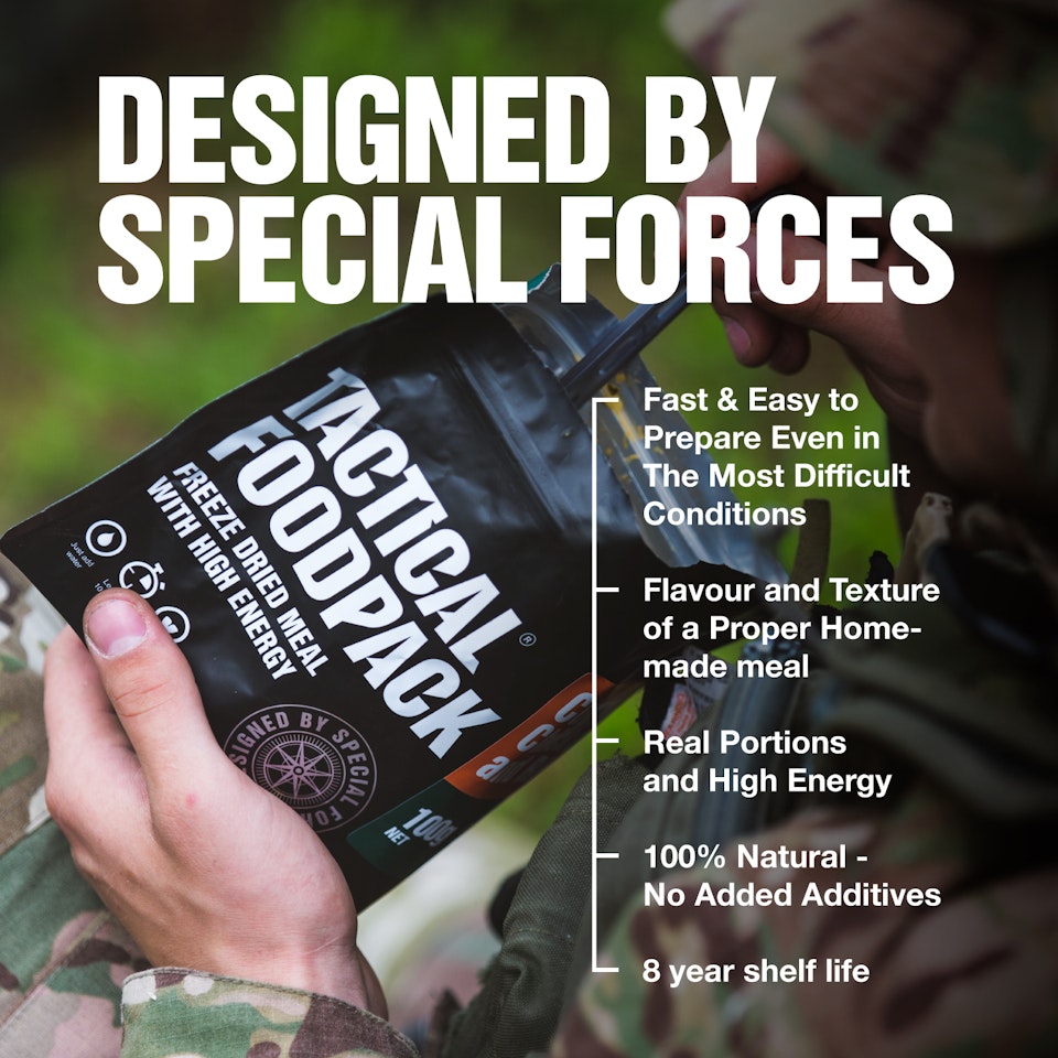 Tactical Foodpack Rice Pudding and Berries