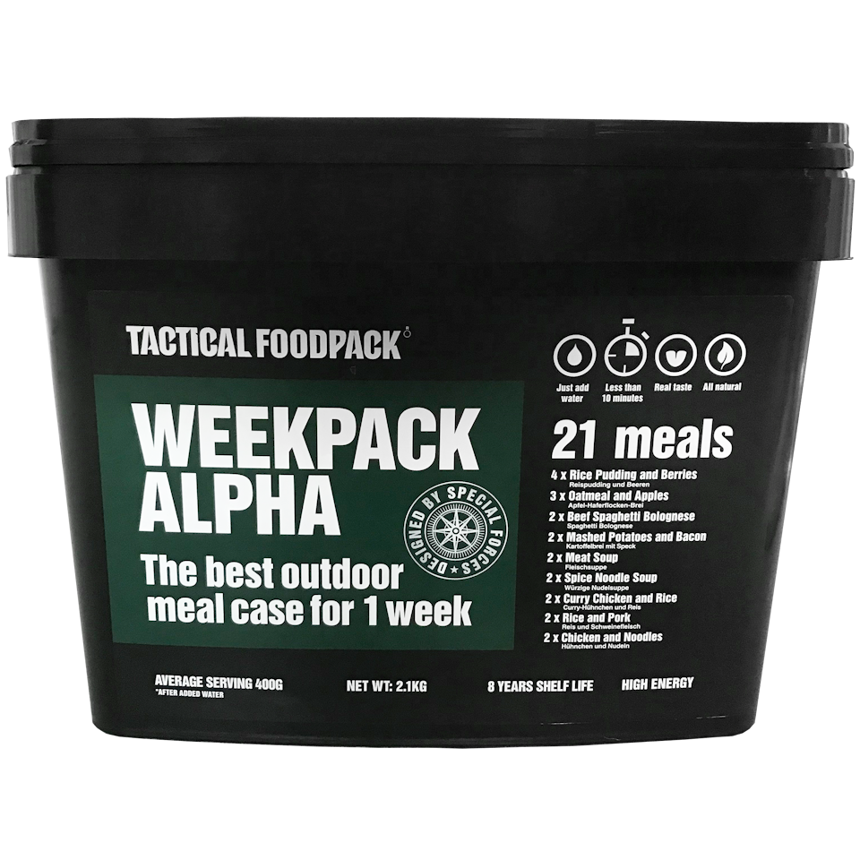 Tactical Foodpack - Weekpack Alpha (7 dagar)