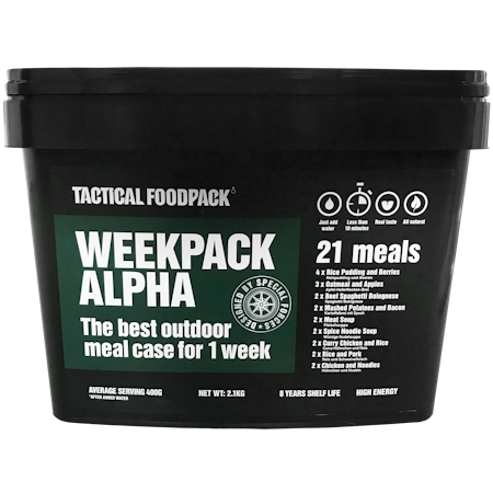 Tactical Foodpack - Weekpack Alpha (7 dagar)