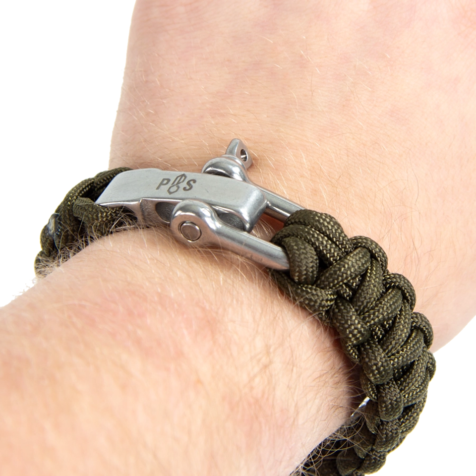 Paracordarmband armé 550 lb