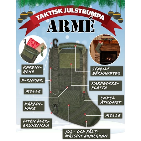 Taktisk julstrumpa armé