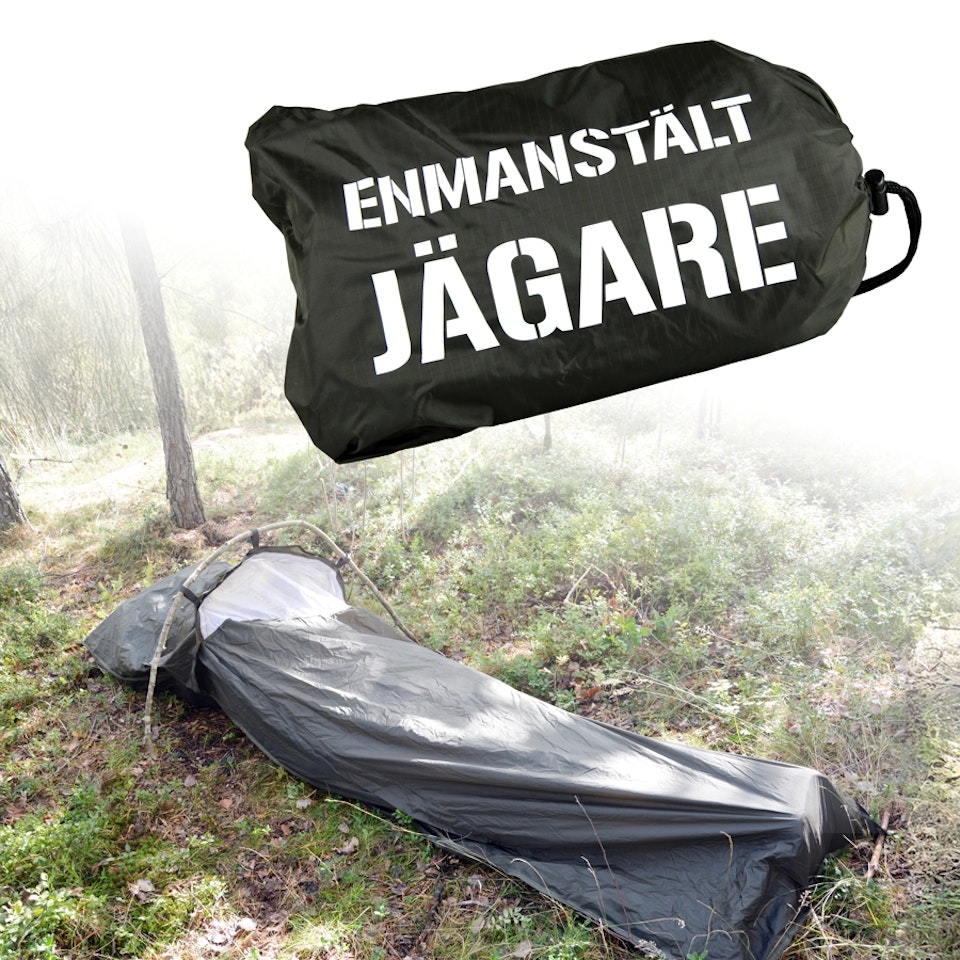 Enmanstält jägare