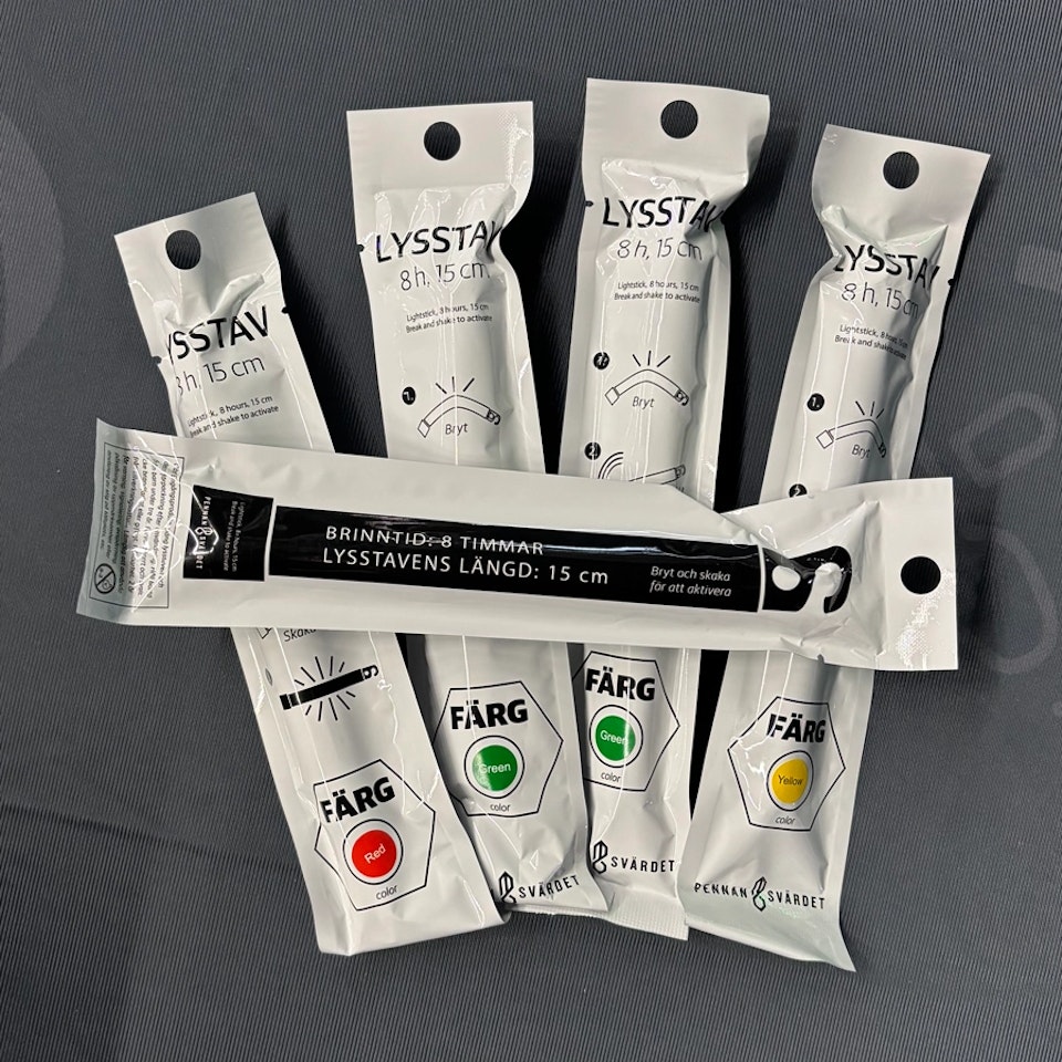 Lysstavar 8 timmar – 5-pack