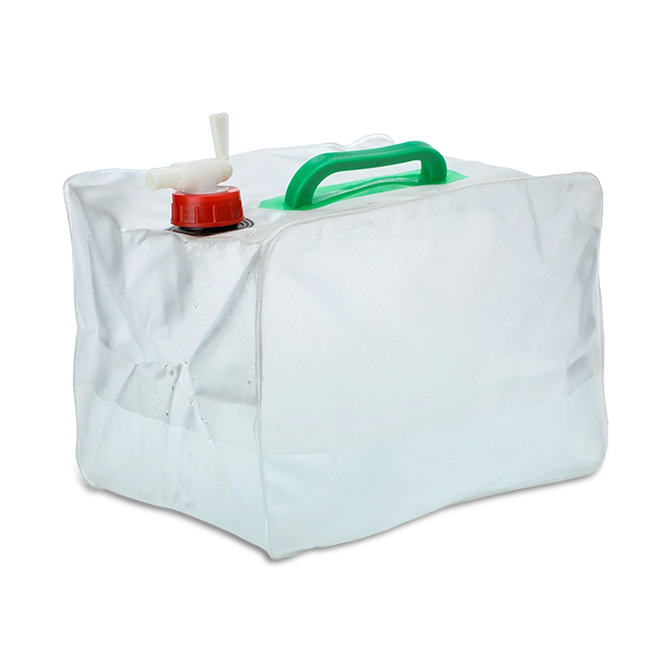 Hopfällbar vattendunk med tappkran, 1-pack (överskottsvara, klass 1)