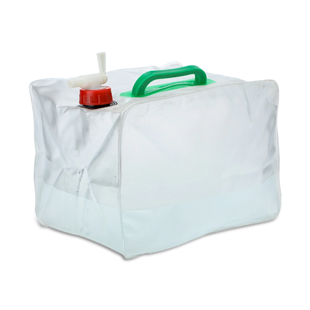 Hopfällbar vattendunk med tappkran, 1-pack (överskottsvara, klass 1)