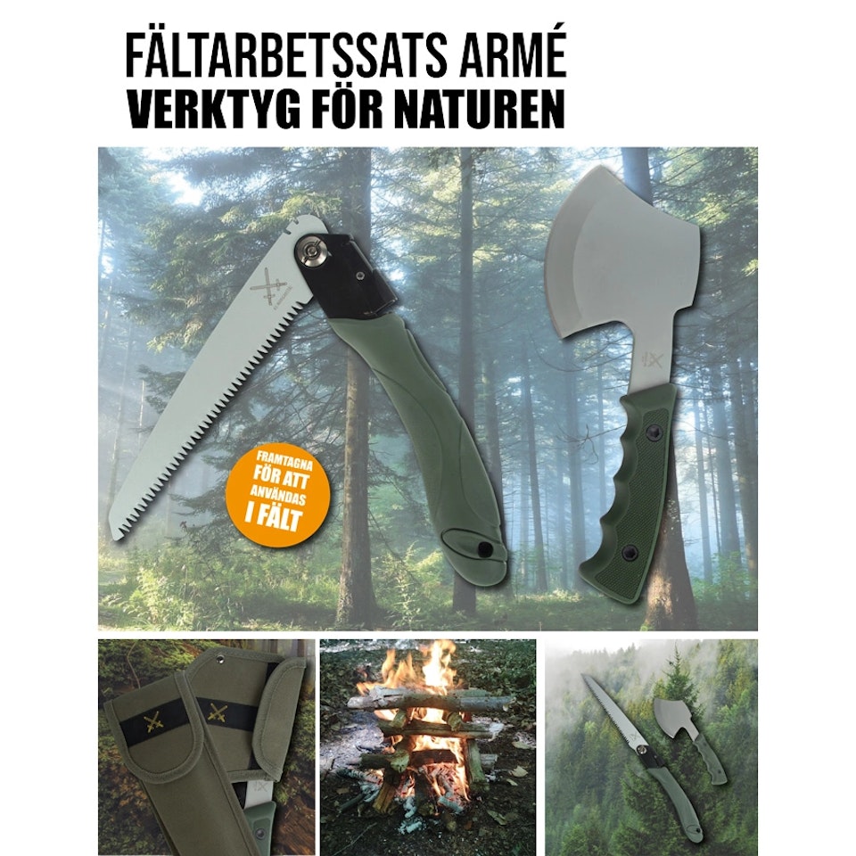 Fältarbetssats armé