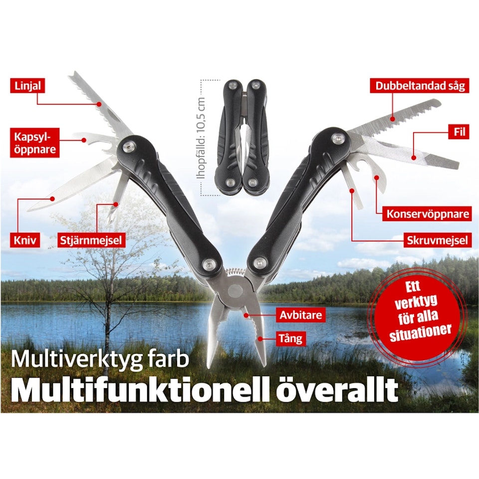 Multiverktyg FARB (överskottsvara klass 1)