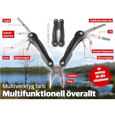 Multiverktyg FARB (överskottsvara klass 1)