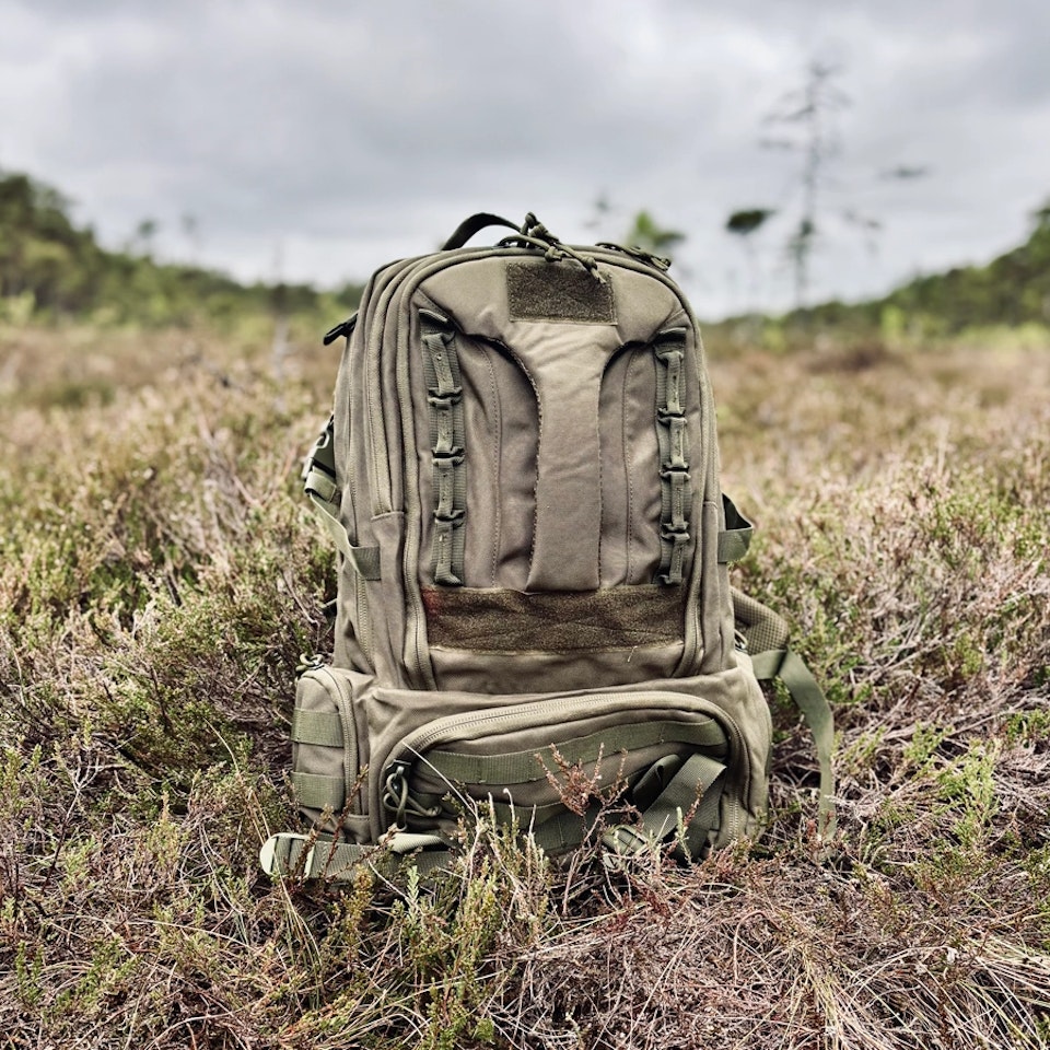 Taktisk ryggsäck 45 L, armégrön