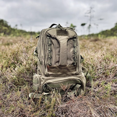Taktisk ryggsäck 45 L, armégrön