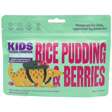 Tactical Foodpack - KIDS Rice Pudding and Berries