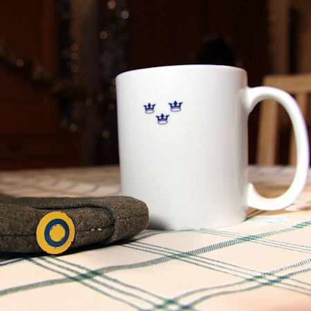 Mässporslin kaffemugg 4-pack