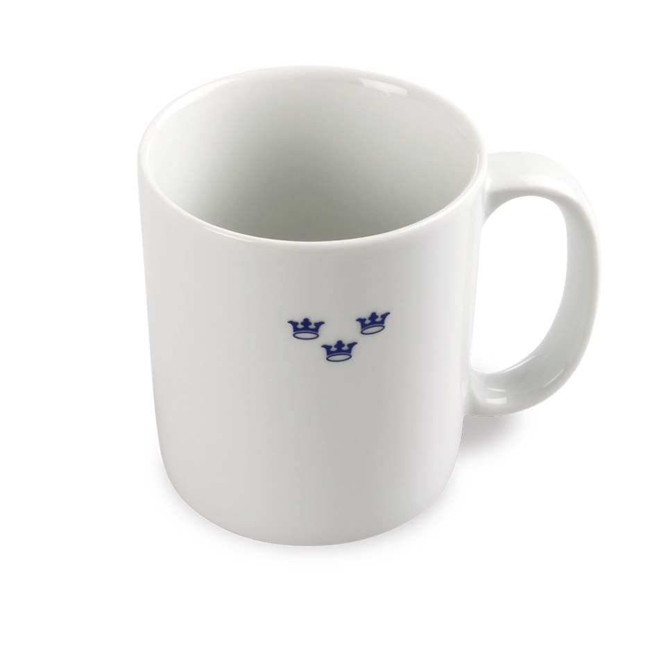 Mässporslin kaffemugg 4-pack (överskottsvara klass 1)
