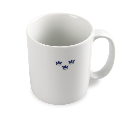 Mässporslin kaffemugg 4-pack