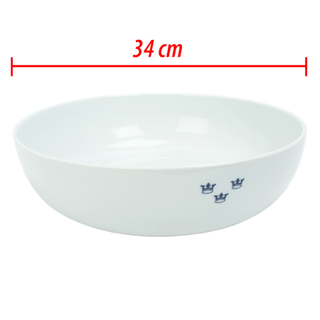 Mässporslin salladsskål 34 cm