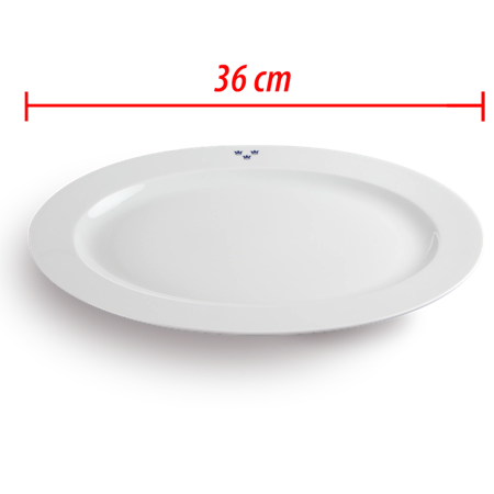 Mässporslin uppläggningsfat 36 cm