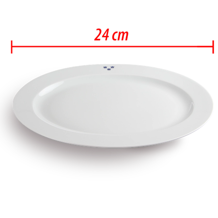 Mässporslin uppläggningsfat 24 cm 2-pack
