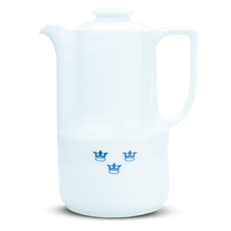 Mässporslin kaffekanna (överskottsvara klass 1)