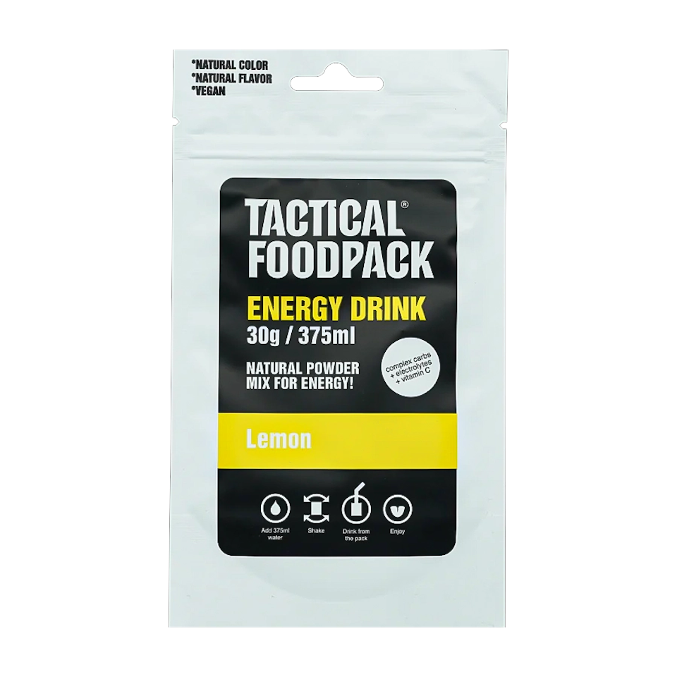 Tactical Foodpack Energy Drink Lemon 30g