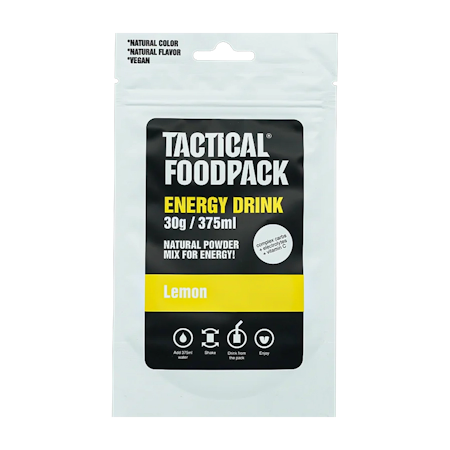 Tactical Foodpack Energy Drink Lemon 30g