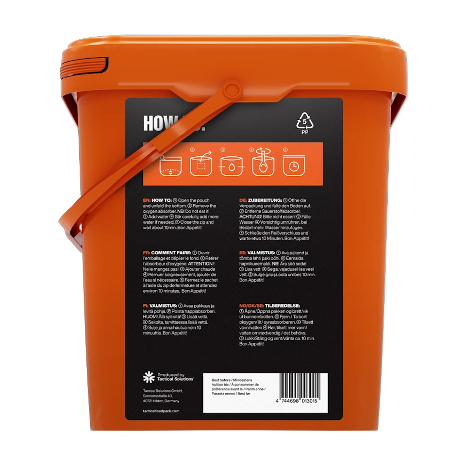Survival Pack Mike – 7 dygns mat i krislåda