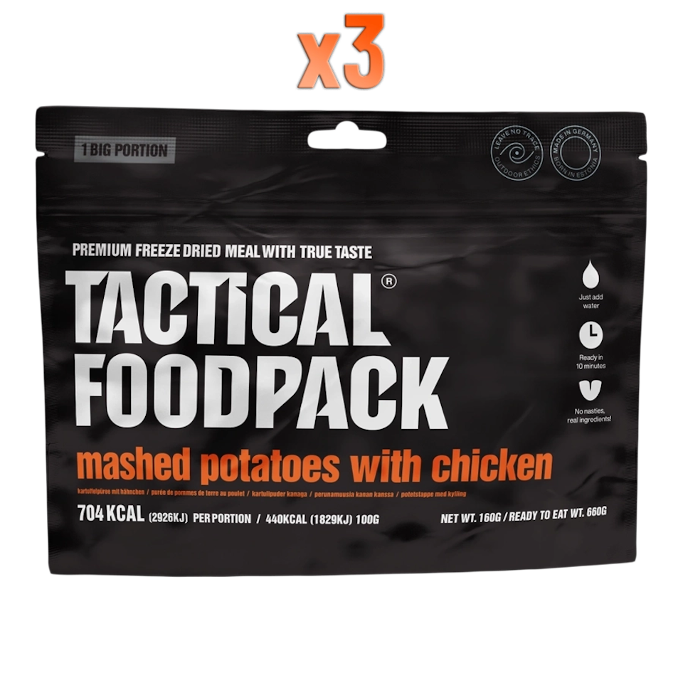 Survival Pack Mike – 7 dygns mat i krislåda