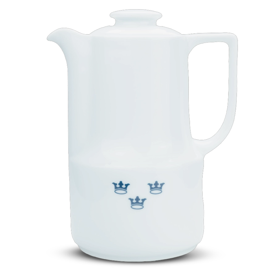 Mässporslin kaffekanna (överskottsvara klass 1)