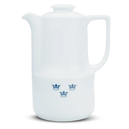 Mässporslin kaffekanna (överskottsvara klass 1)