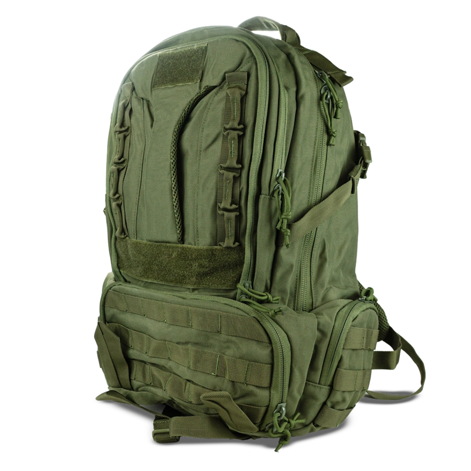 Taktisk ryggsäck 45 L, armégrön