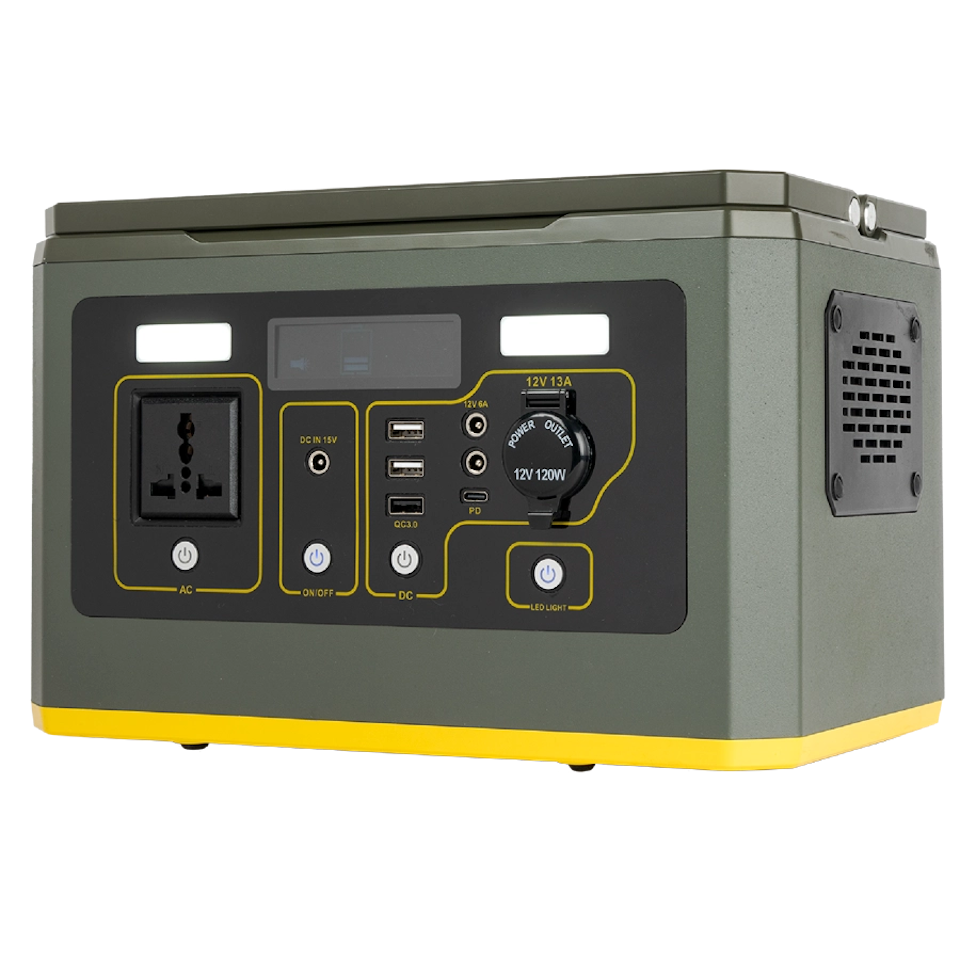 Portabel kraftstation 600 W (överskottsvara, klass 1)