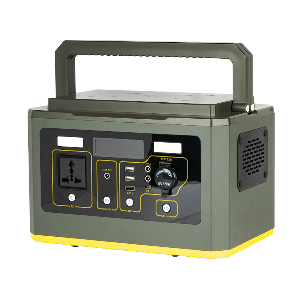Portabel kraftstation 600 W (överskottsvara, klass 1)