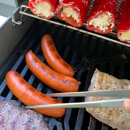 Grillpincett SKARPT LÄGE (överskottsvara, klass 1)